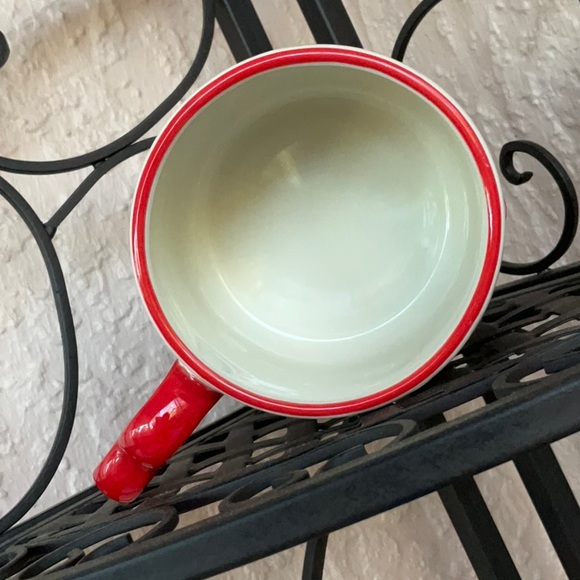 Scottie Dog Mug w/Red Hearts - Picture 3 of 4